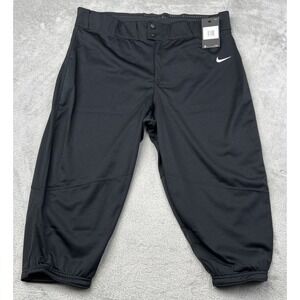Nike Vapor Select High Baseball Pant Men's 2XL Knickers New‎ Black